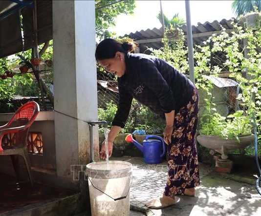 Xây dựng nông thôn mới nâng cao gặp khó ở tiêu chí nước sạch