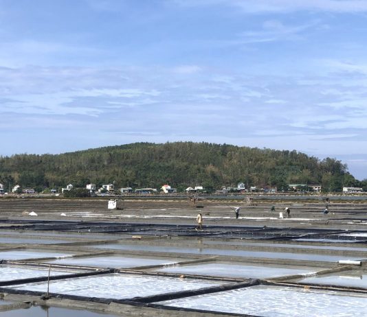 Vẻ đẹp của đồng muối Sa Huỳnh