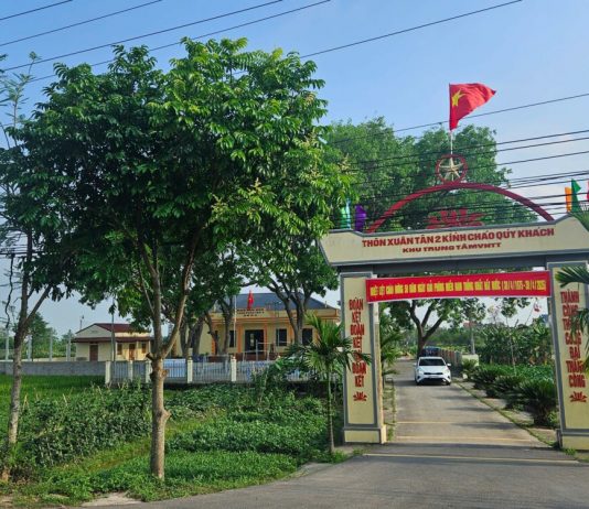 Thôn Xuân Tân 2 chuyển mình mạnh mẽ, xây dựng nông thôn mới kiểu mẫu