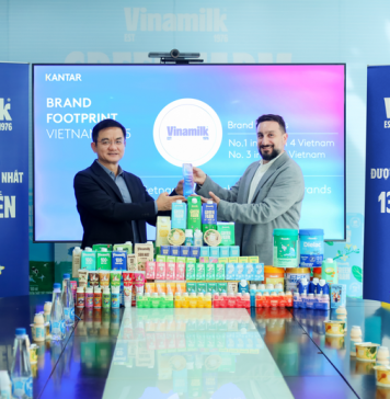 Vinamilk có 5 nhãn hàng thuộc top 10 thương hiệu sữa được chọn mua nhiều nhất