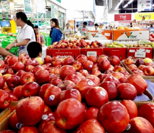 Nhiều loại rau quả Trung Quốc trong nhóm nguy cơ rủi ro rất cao