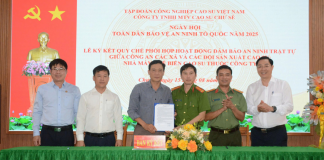 Cao su Chư Sê: Vững vàng sản xuất, tiên phong bảo vệ an ninh Tổ quốc