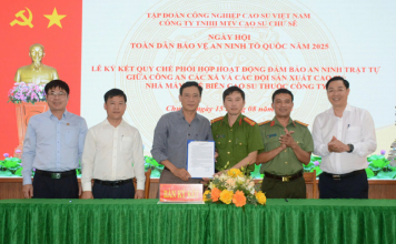 Cao su Chư Sê: Vững vàng sản xuất, tiên phong bảo vệ an ninh Tổ quốc