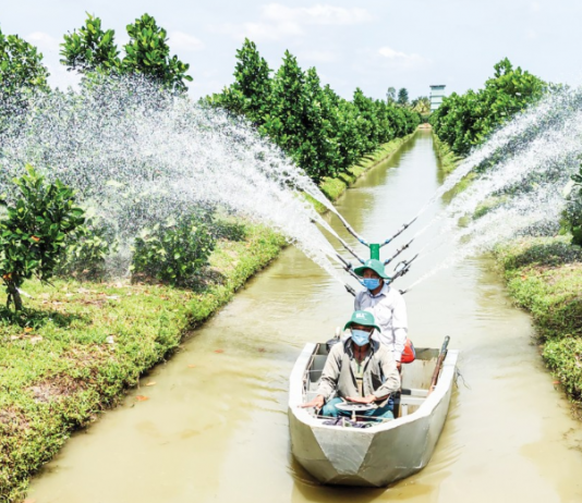 Nông nghiệp đang thúc đẩy quá trình chuyển dịch từ sản xuất truyền thống sang kinh tế nông nghiệp hiện đại